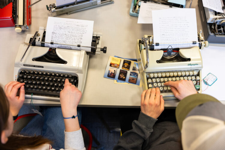 A college instructor turns to typewriters to curb AI usage